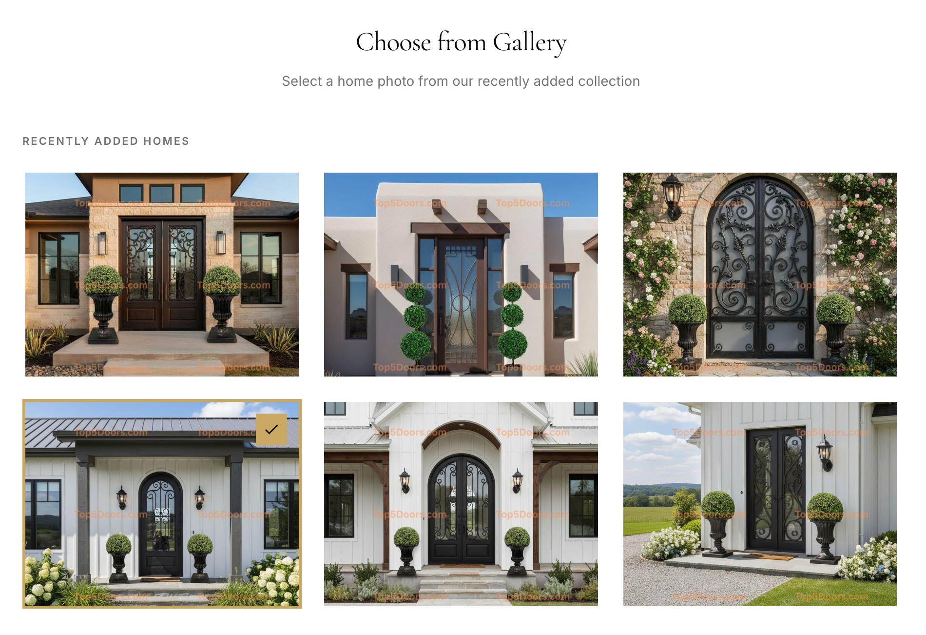 Door Visualizer - Upload Photo