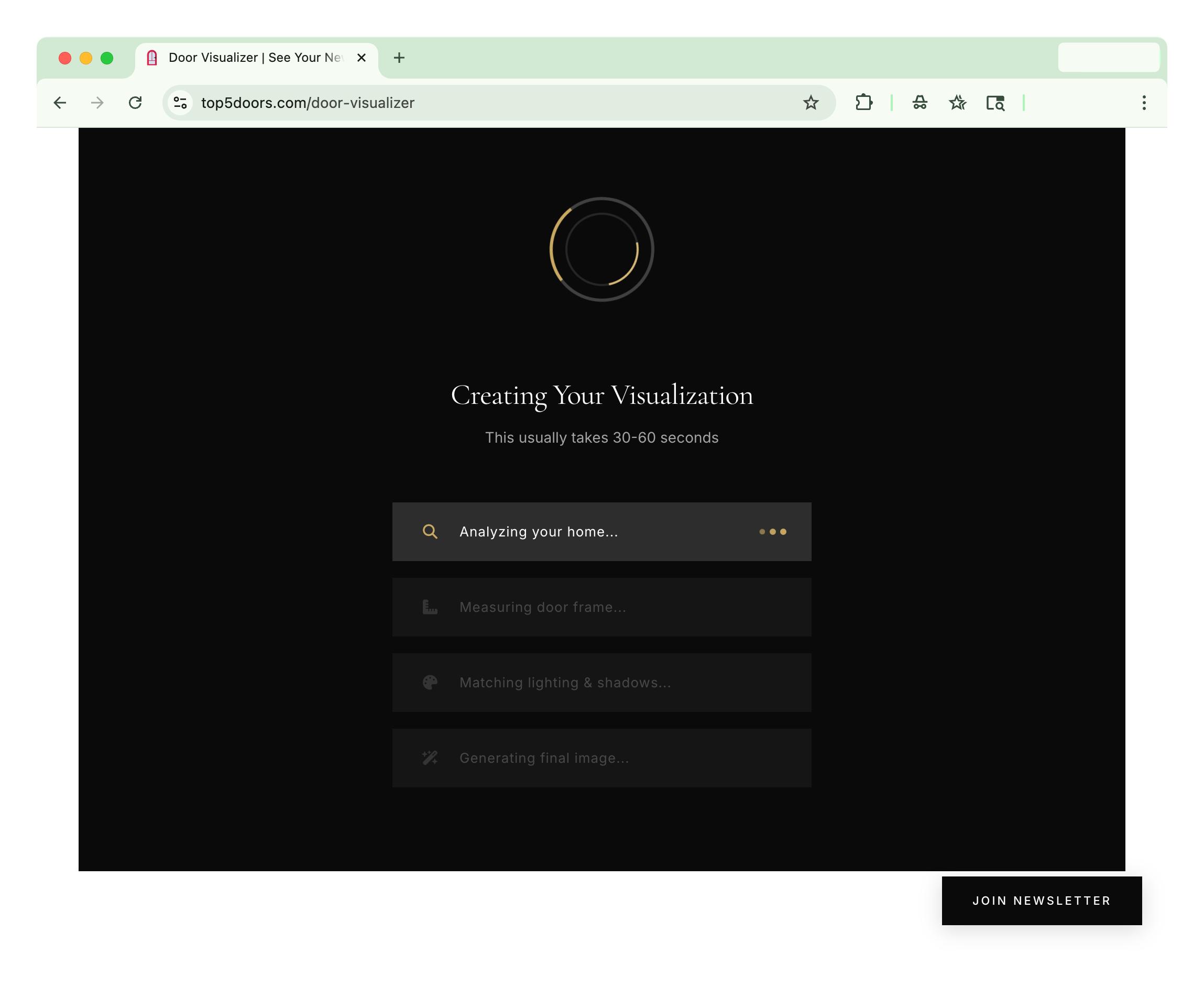 Door Visualizer - Generate Preview
