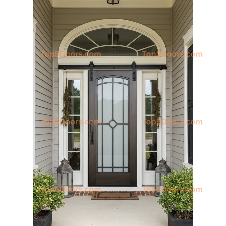 Alabama barn door traditional american Door