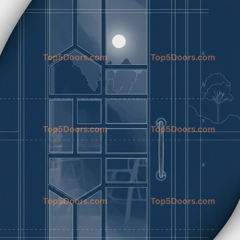 Alabama barn door victorian Door