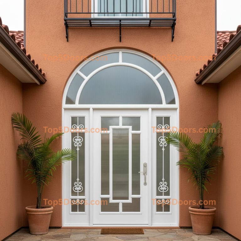 Alabama entry door spanish colonial Door
