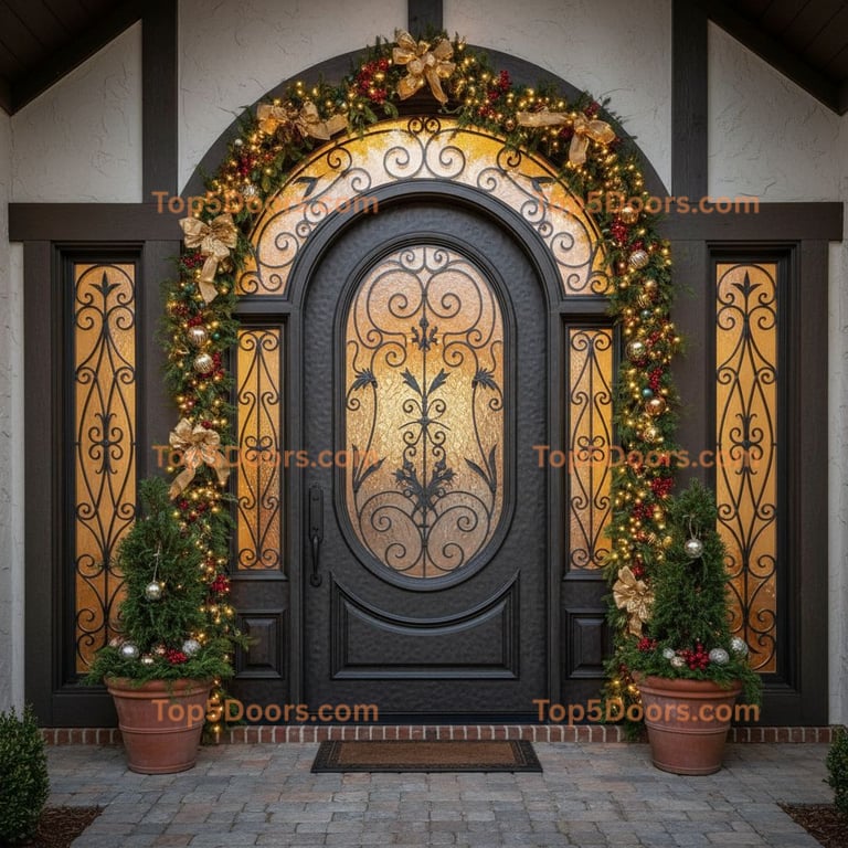 Alabama entry door spanish colonial Door