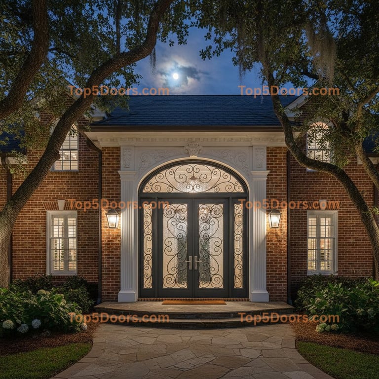 Alabama front entry door traditional american Door