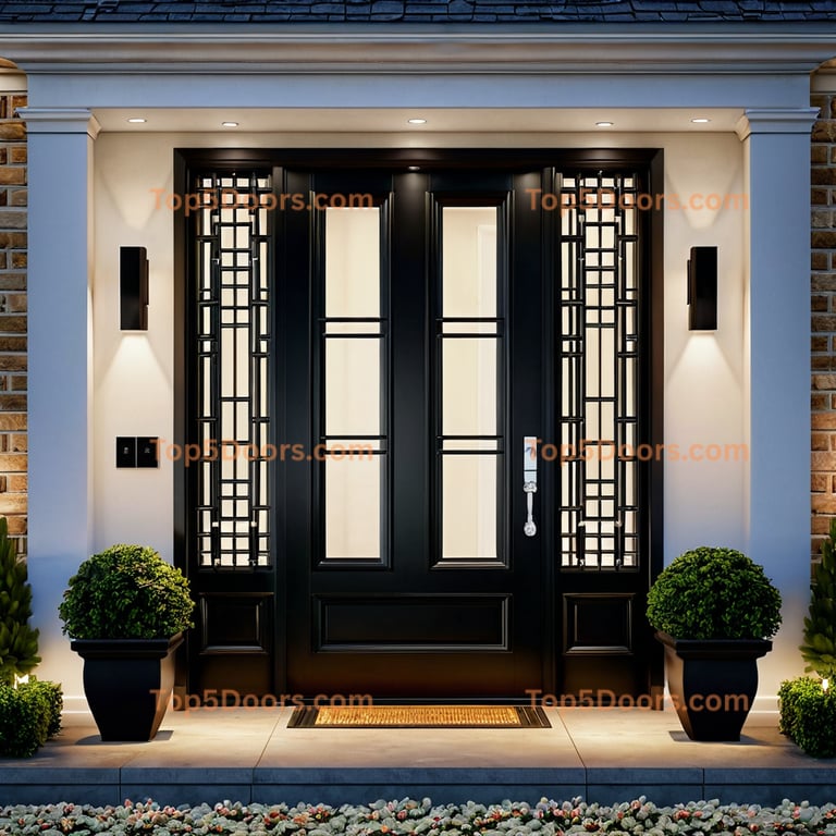 Alabama pivot korean modern Door