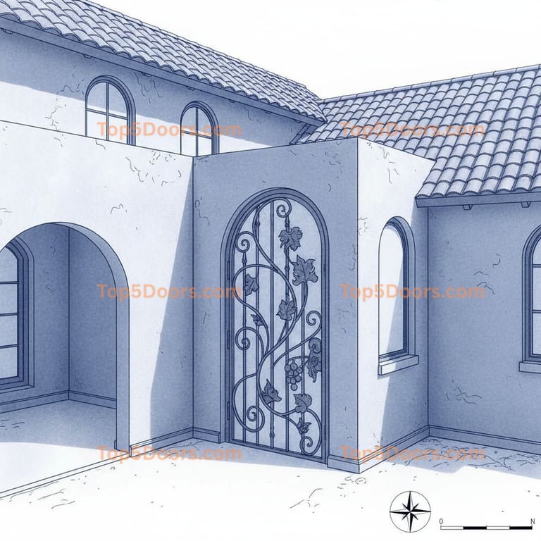 Alabama wine cellar door mediterranean Door