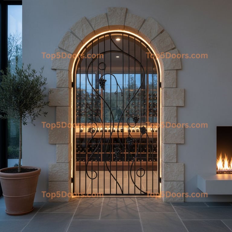 Alabama wine cellar door minimalist Door