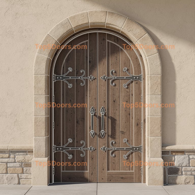 Alabama wine cellar door spanish colonial Door