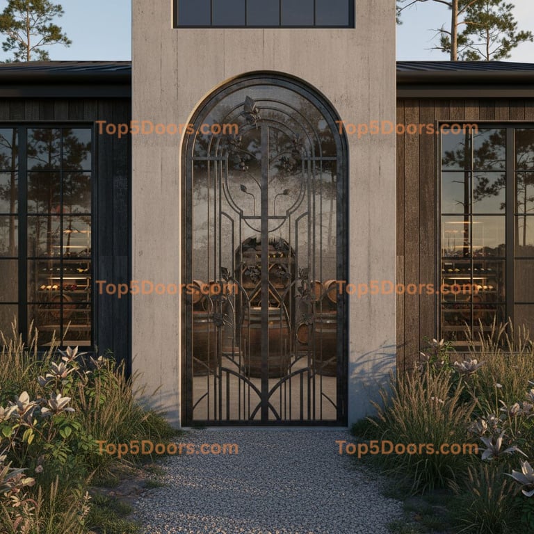 Alabama wine cellar door industrial Door