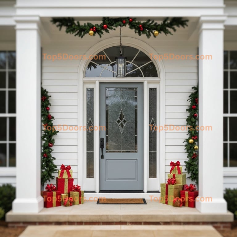 Alabama wrought iron arched double french provincial Do