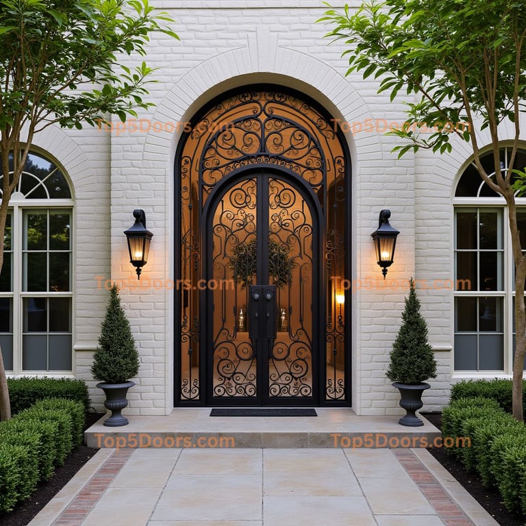 Alabama home with korean modern Door