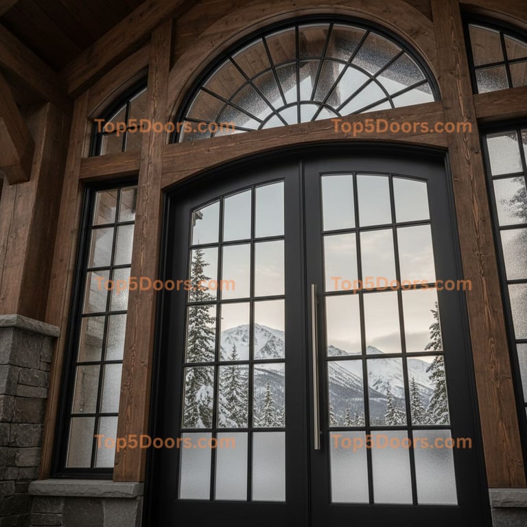 Alaska closet french door craftsman Door