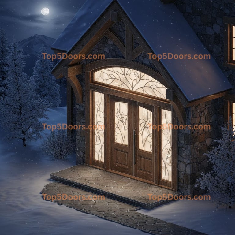 Alaska exterior door french country Door