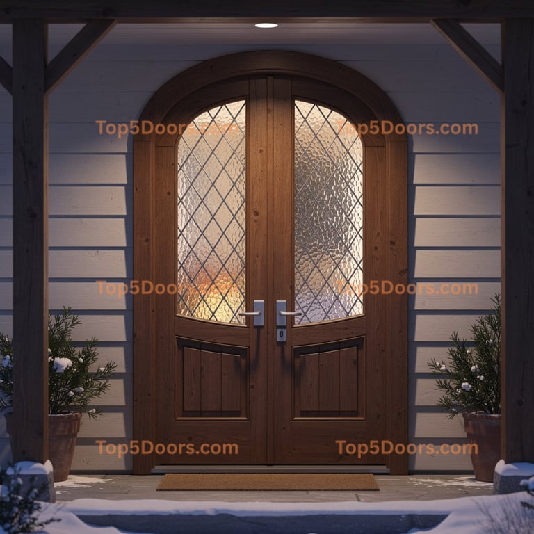 Alaska french door craftsman Door