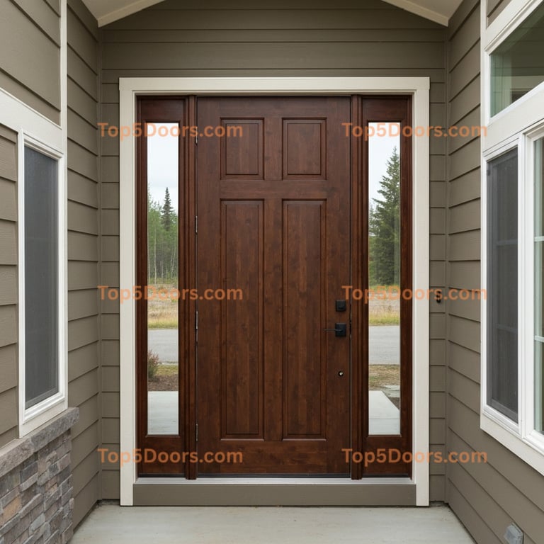 Alaska interior door japanese zen Door