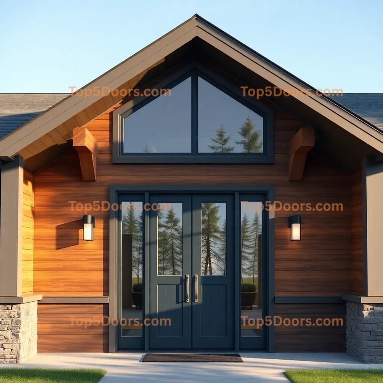 Alaska patio sliding door modern farmhouse Door