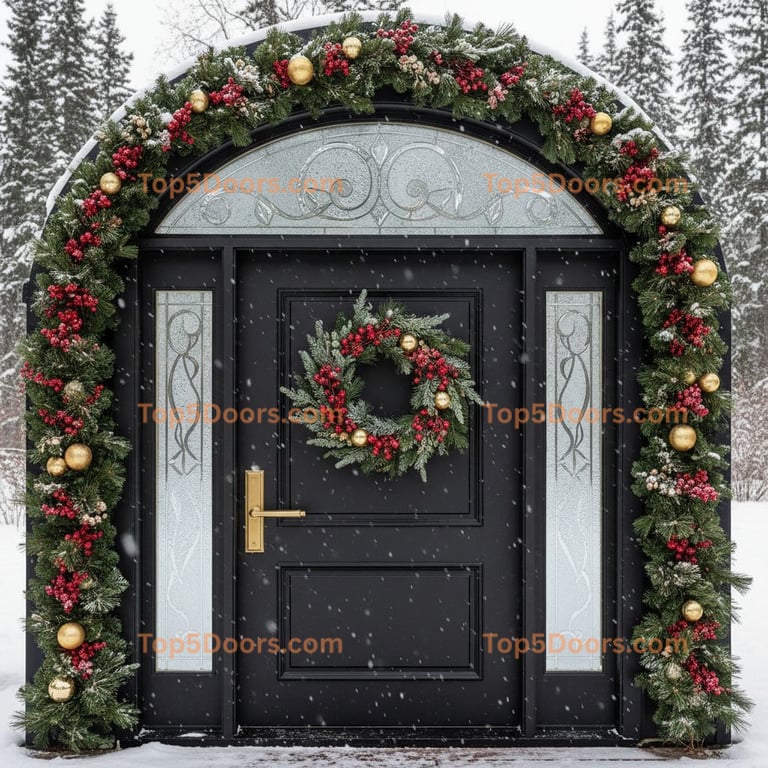 Alaska pivot georgian Door