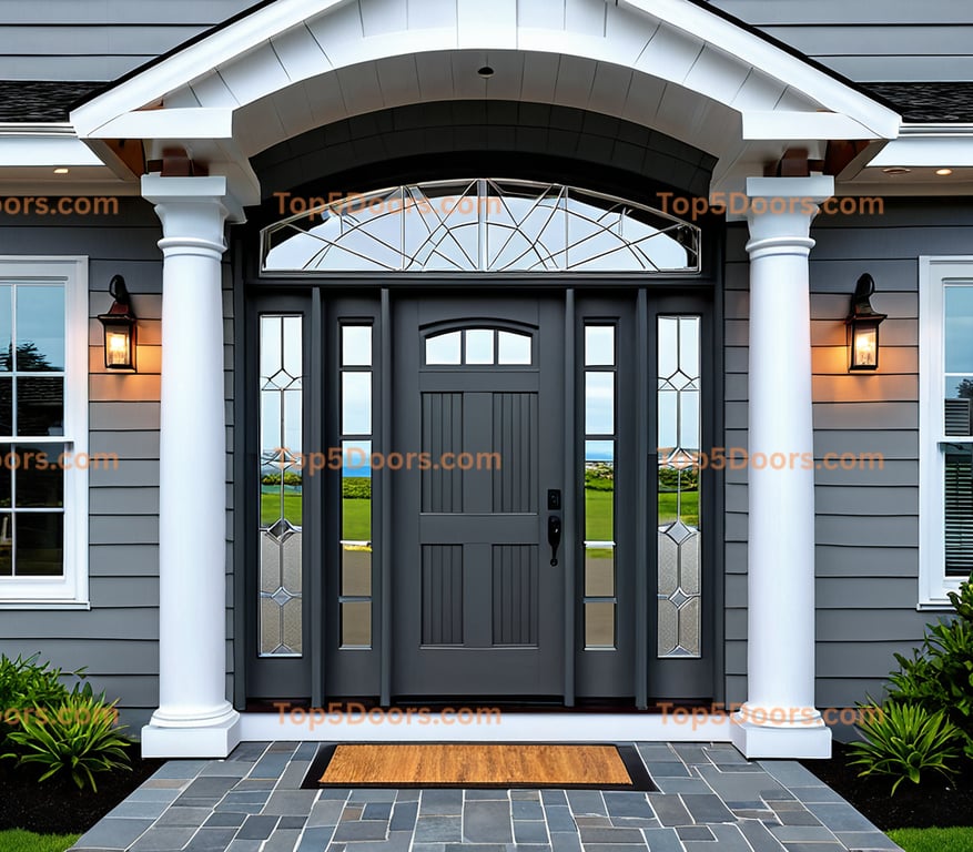 Alaska single coastal Door