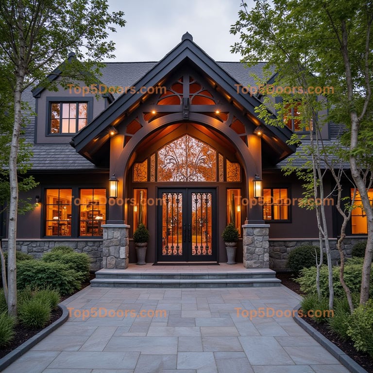 Alaska wine cellar door contemporary Door