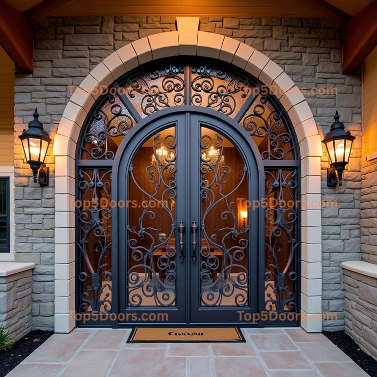 Alaska wine cellar door modern Door