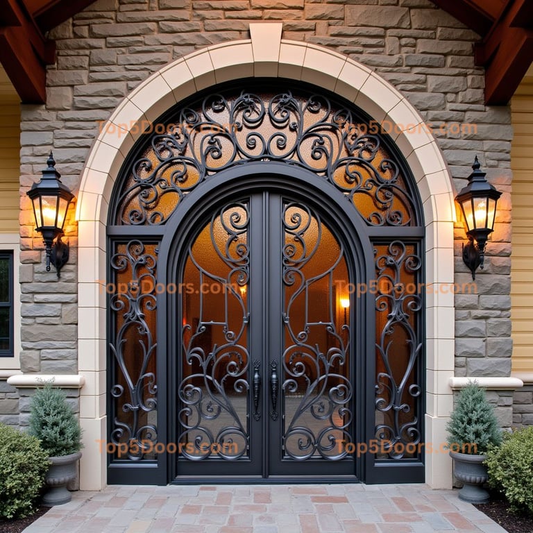 Alaska wine cellar door european classic Door