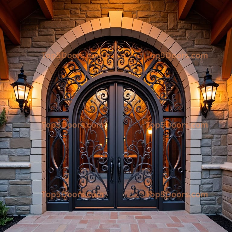 Alaska wine cellar door mountain lodge Door