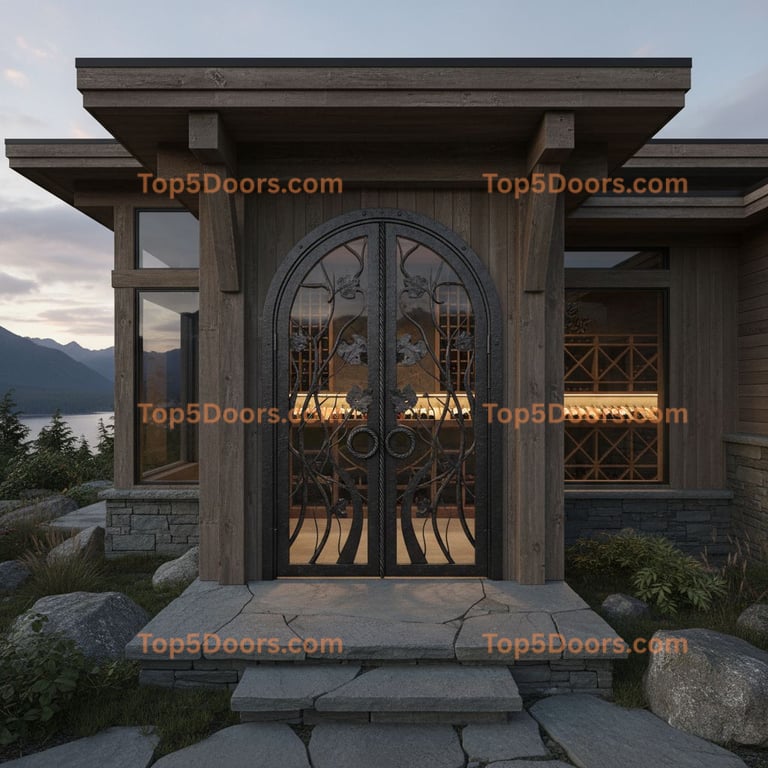 Alaska wine cellar door coastal Door