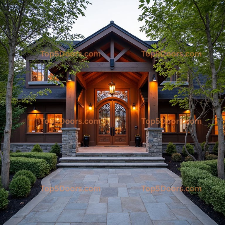 Alaska wine cellar door japanese zen Door