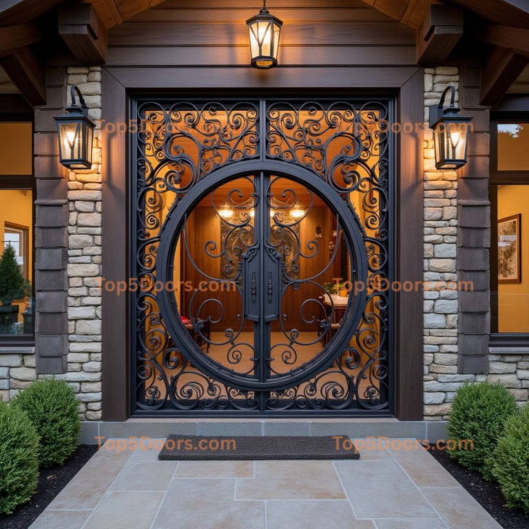 Alaska wine cellar door japanese zen Door