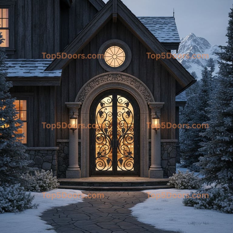 Alaska wine cellar door victorian Door