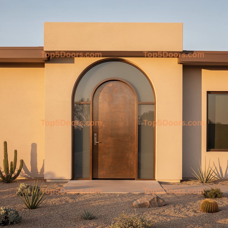 Arizona arched single contemporary Door