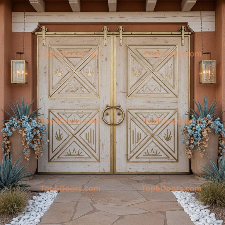 Arizona barn door coastal Door
