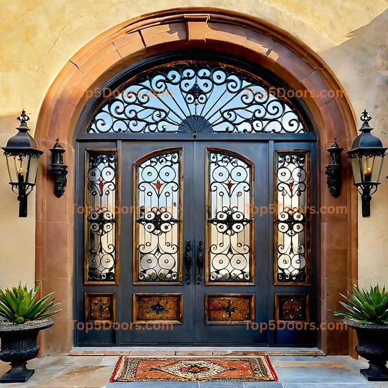 Arizona closet door spanish colonial Door