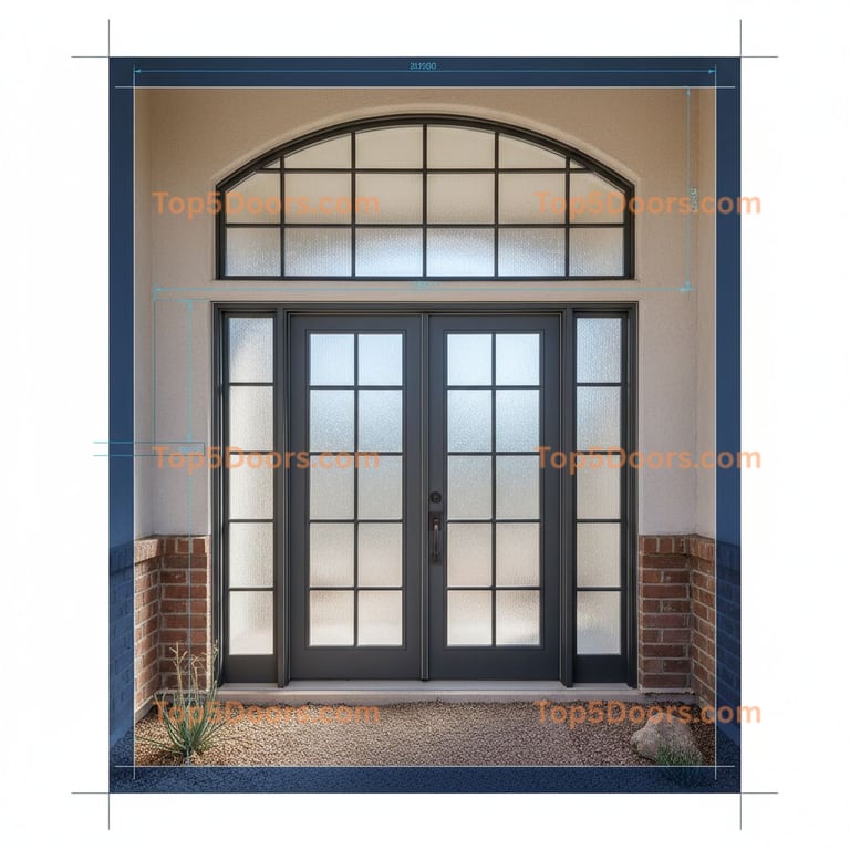 Arizona entry door southwestern Door