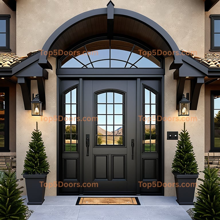 Arizona french door mountain lodge Door