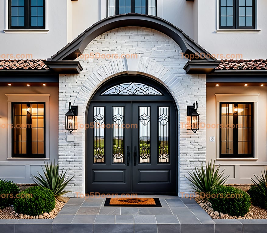 Arizona french door modern farmhouse Door