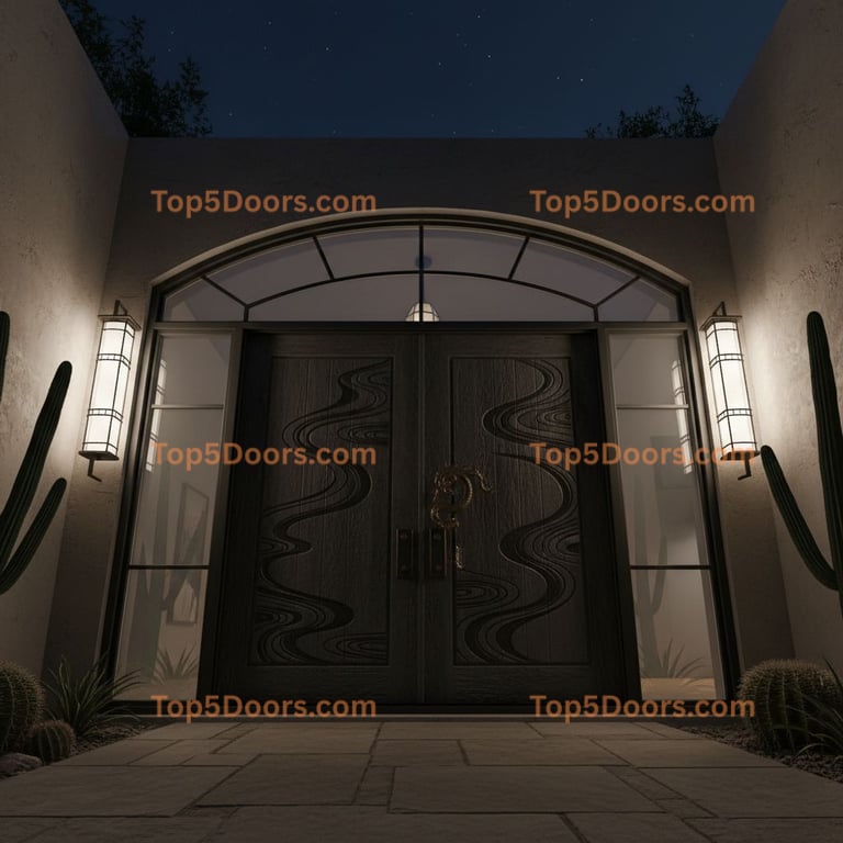 Arizona front entry door modern farmhouse Door