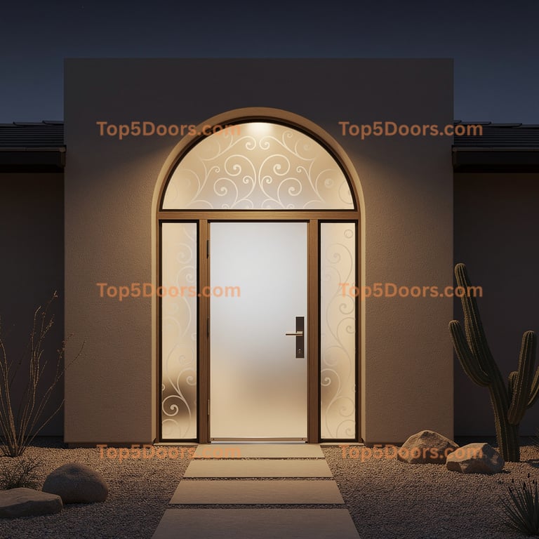 Arizona patio door japanese zen Door