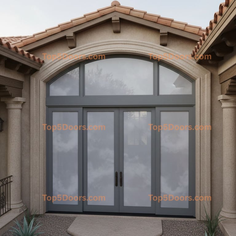 Arizona patio sliding door mediterranean Door