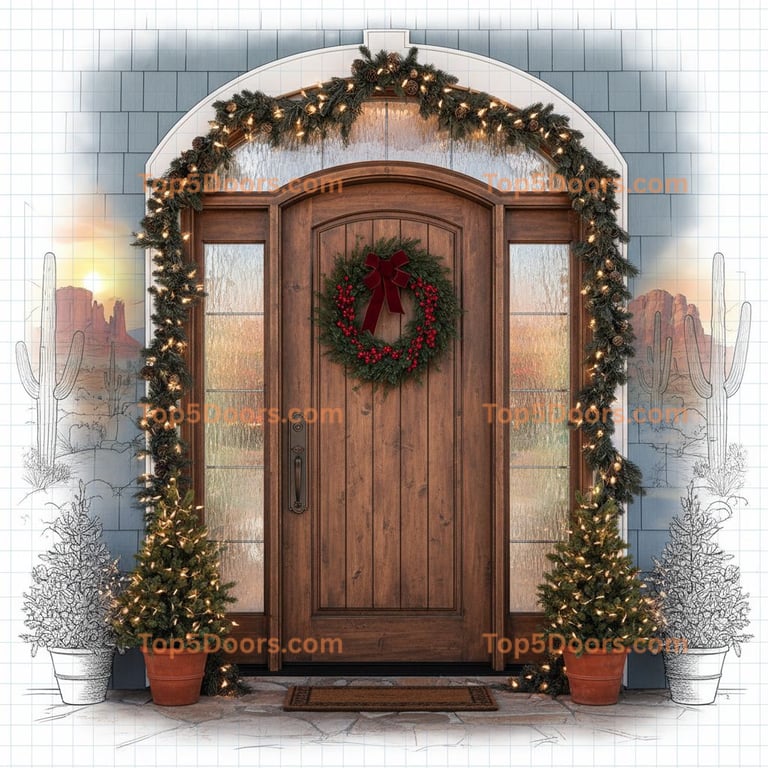 Arizona single cape cod Door