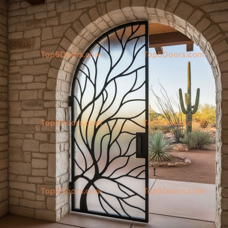 Arizona wine cellar door scandinavian Door