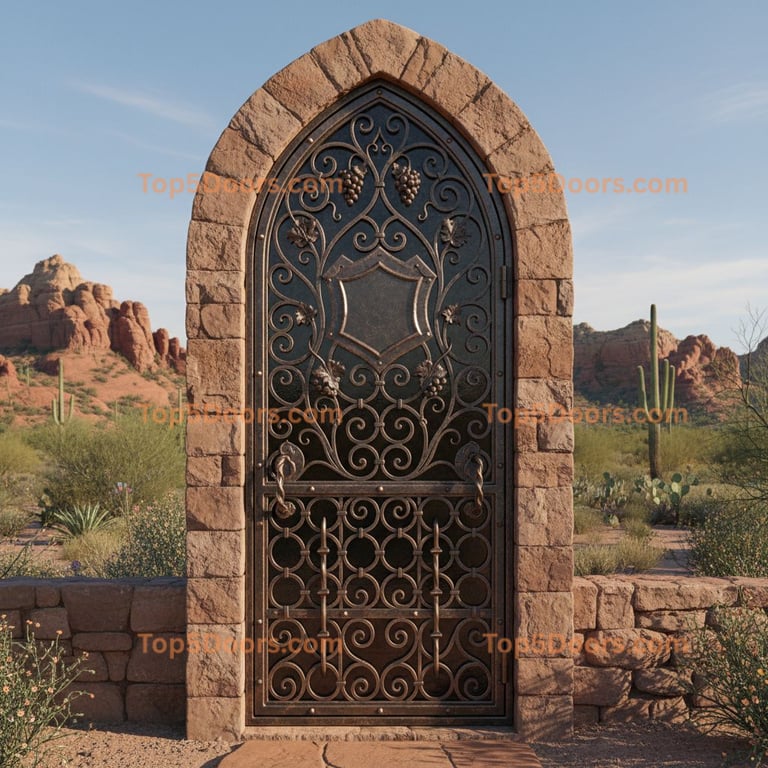 Arizona wine cellar door european classic Door