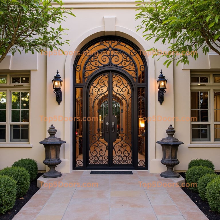 Arizona wine cellar door modern Door