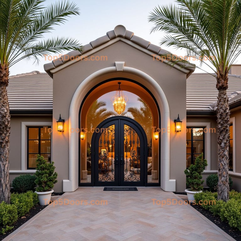 Arizona wine cellar door modern Door