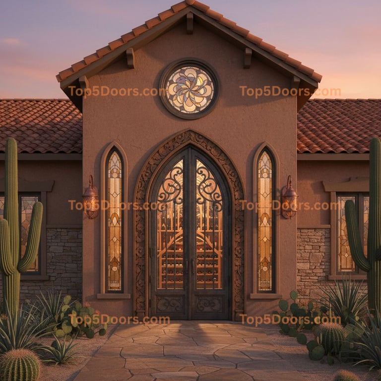 Arizona wine cellar door victorian Door