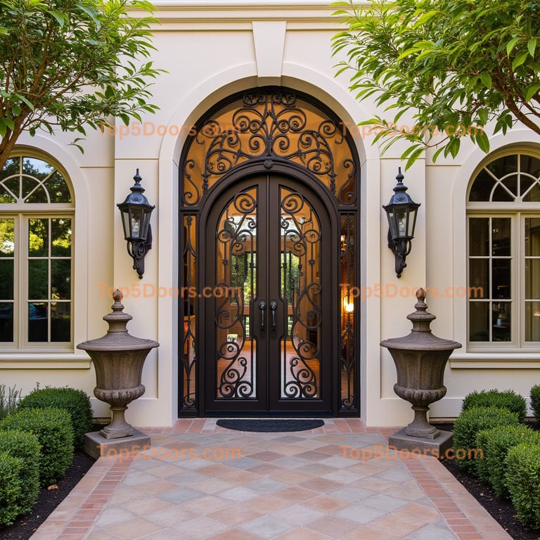Arizona wine cellar door french provincial Door
