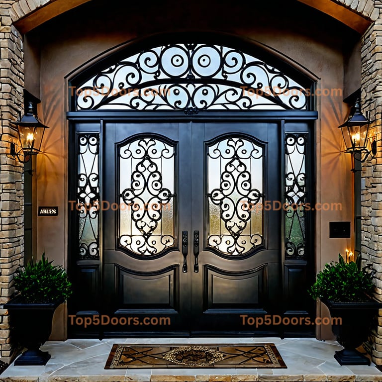 Arkansas barn door tuscan Door