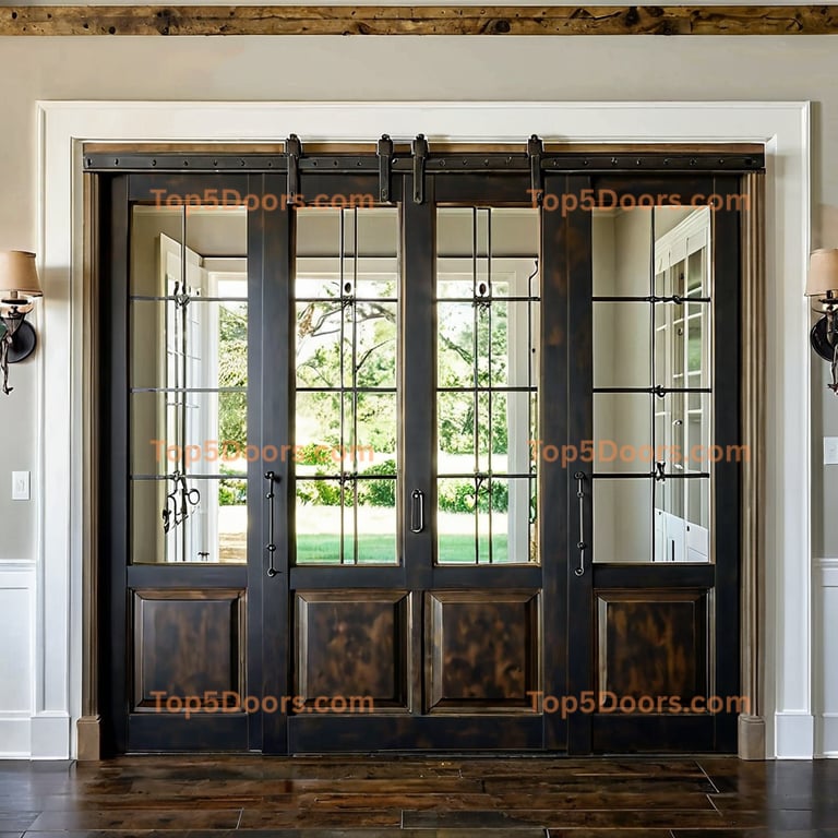 Arkansas closet sliding door french country Door