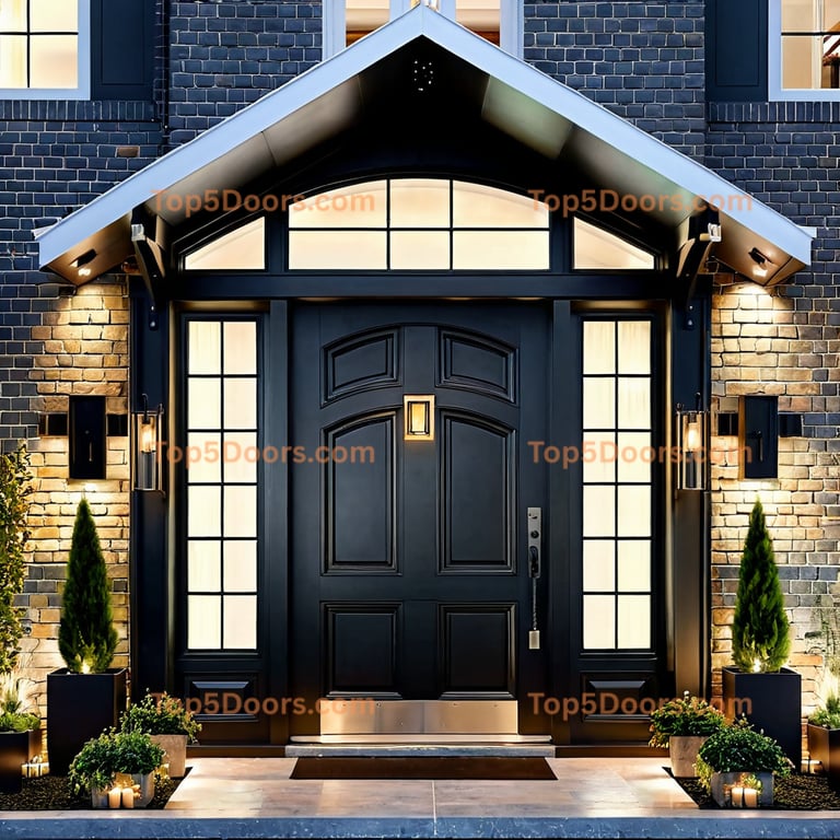 Arkansas front entry door scandinavian Door