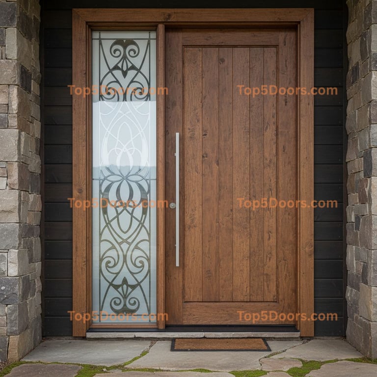 Arkansas office door modern Door