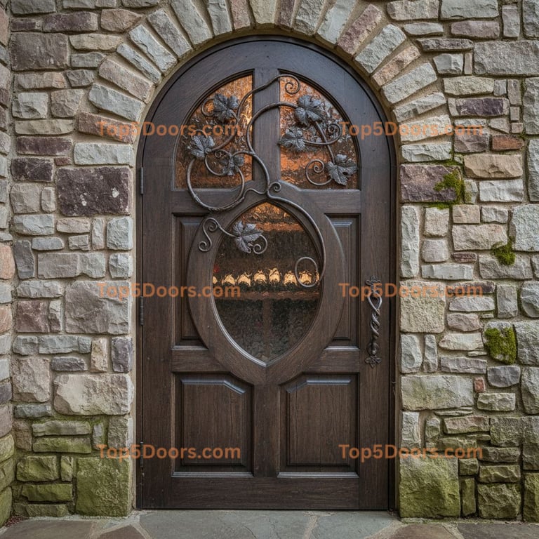 Arkansas wine cellar door contemporary Door